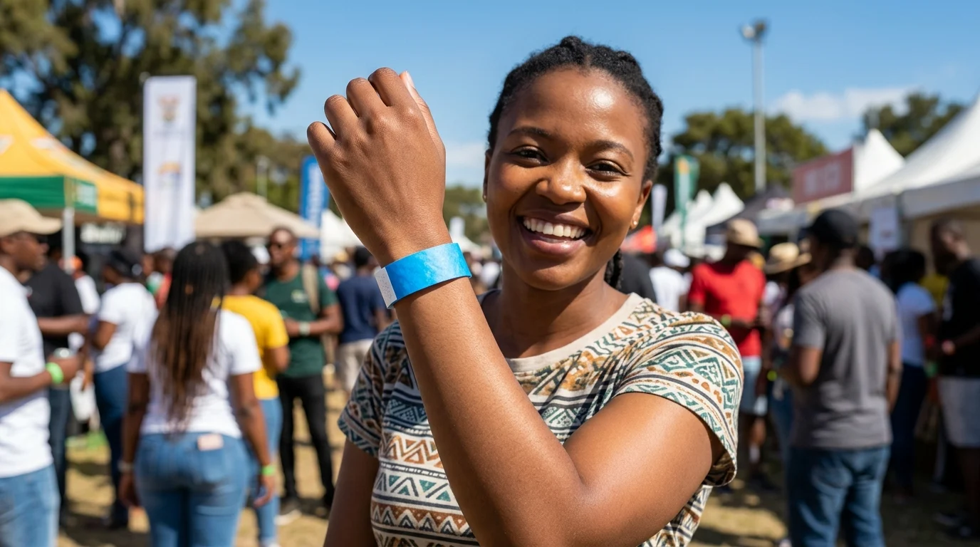 plain tyvek wristbands